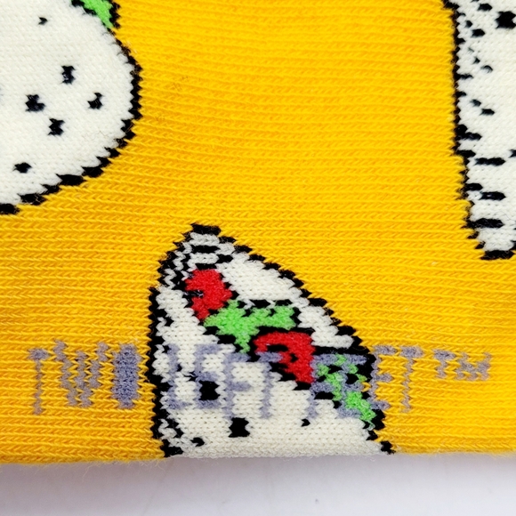Two Left Feet Sock Co. "Taco Tuesday" Fun Socks  Unisex - Picture 3 of 5